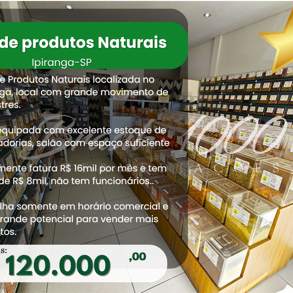 Loja Produtos Naturais, Ipiranga, SP1